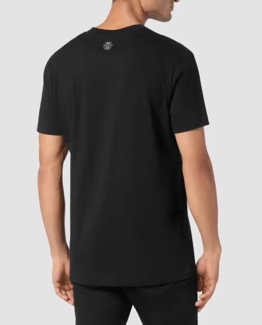 Czarny t-shirt z logo