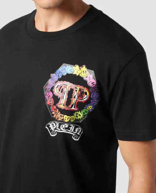 Czarny t-shirt z logo