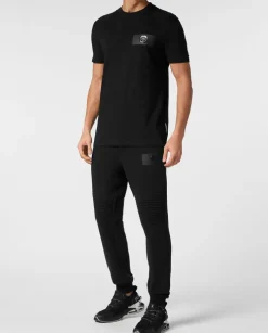 Czarny T-shirt z logo