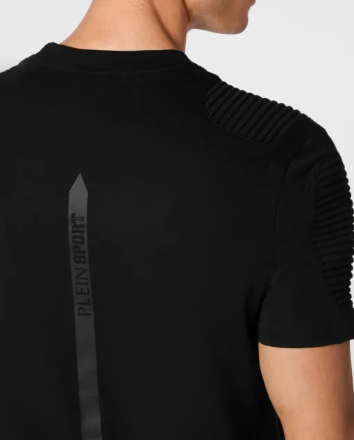 Czarny T-shirt z logo