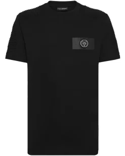 Czarny T-shirt z logo