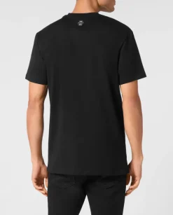 Czarny T-shirt z printem