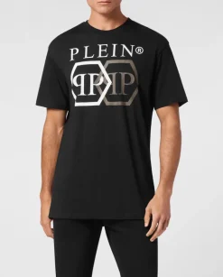 Czarny T-shirt z printem