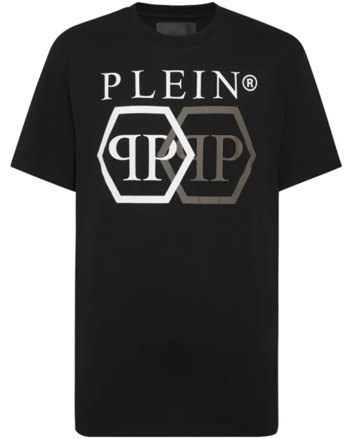 Czarny T-shirt z printem