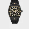 Czarny zegarek HEXAGON PHANTOM