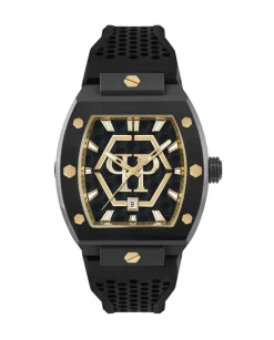 Czarny zegarek HEXAGON PHANTOM