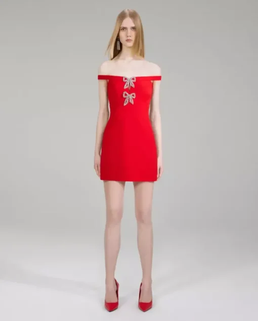 Czerwona sukienka mini