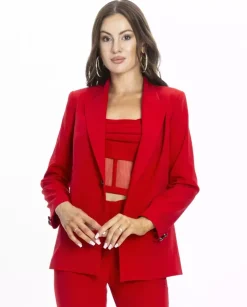Czerwony top gorsetowy Palermo