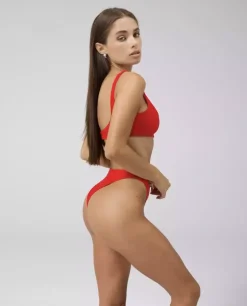 Czerwony top od bikini MIA