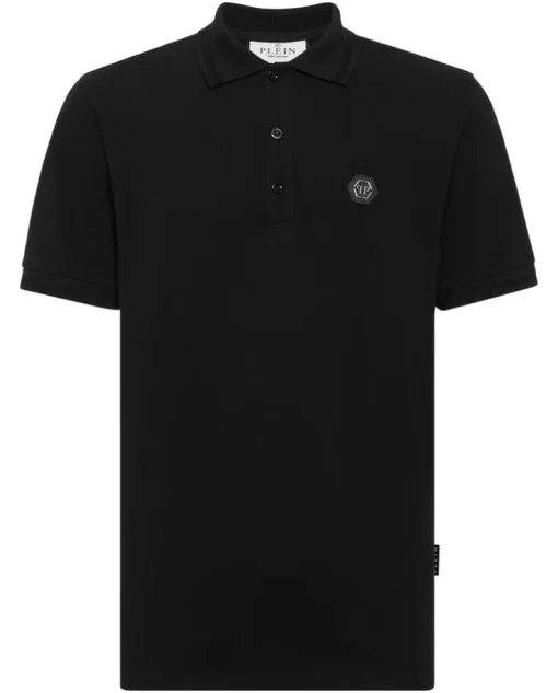 Czrana koszulka polo