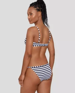 Dół od bikini w paski