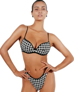 Dół od bikini w pepitkę Venice Petra
