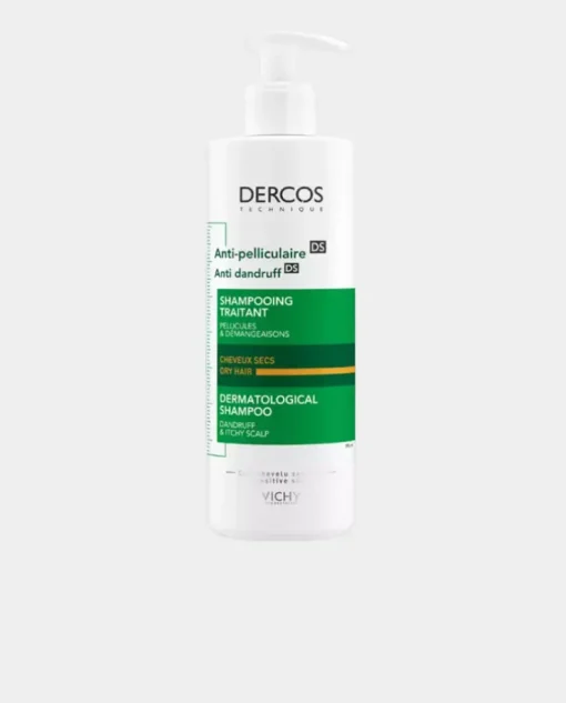 Dercos Anti-Dandruff Shampoo szampon przeciwłupieżowy do włosów suchych 390ml
