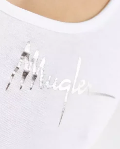 Dopasowane body White Signature Bodysuit