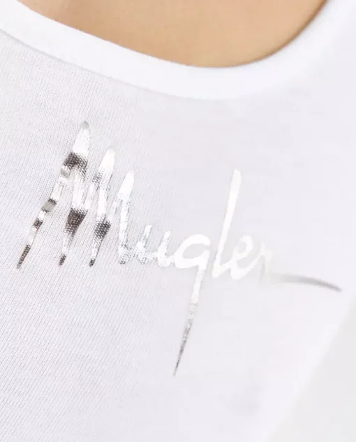 Dopasowane body White Signature Bodysuit