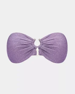 Fioletowy top od bikini Iris