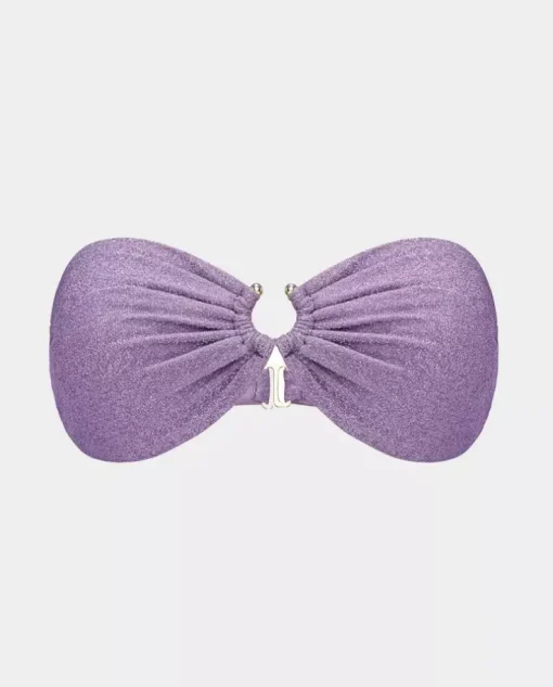 Fioletowy top od bikini Iris