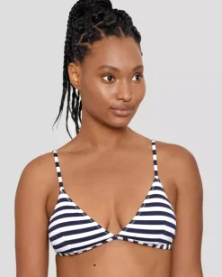 Góra od bikini w paski