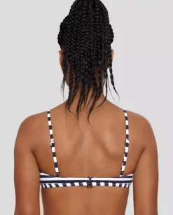 Góra od bikini w paski