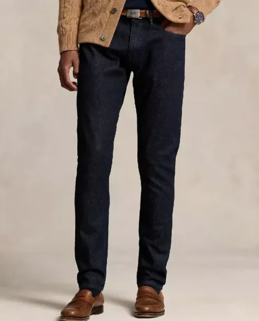 Granatowe jeansy Parkside Active Taper