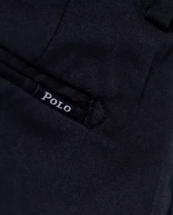 Granatowe spodenki Chino