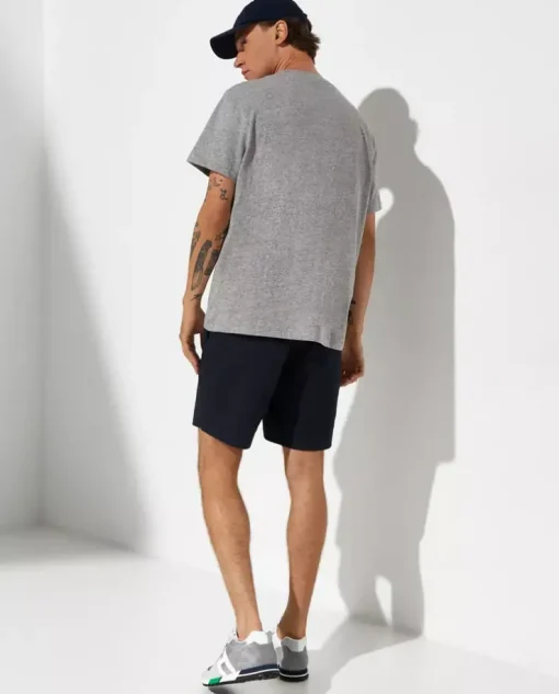 Granatowe spodenki Chino
