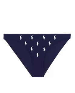 Grantowy dół od bikini z logo