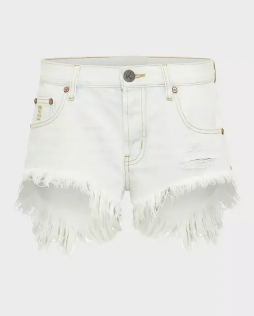 Jasnoniebieskie jeansowe shorty