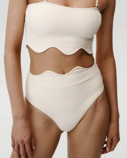 Jasnożółty dół od bikini Dashing