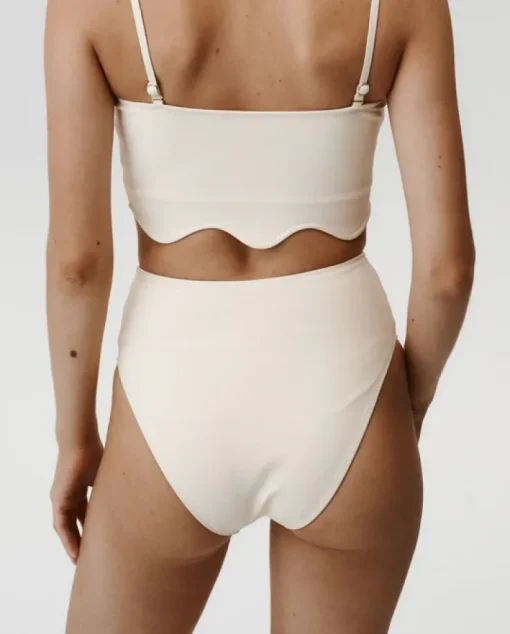 Jasnożółty dół od bikini Dashing