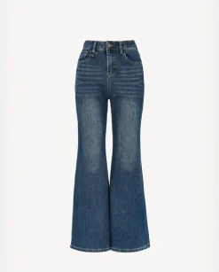 Jeansy z wysokim stanem Flares