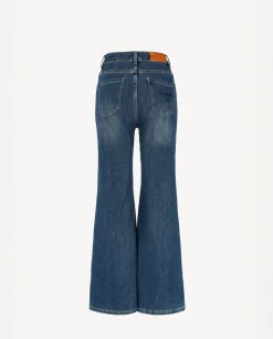 Jeansy z wysokim stanem Flares