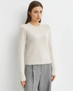 Kaszmirowy beżowy sweter