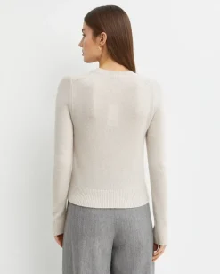 Kaszmirowy beżowy sweter
