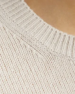 Kaszmirowy beżowy sweter