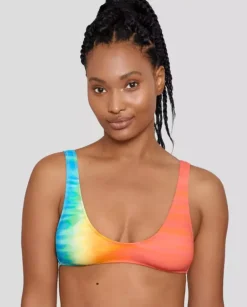Kolorowa góra od bikini Trop Glow