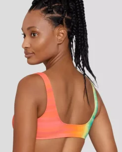 Kolorowa góra od bikini Trop Glow