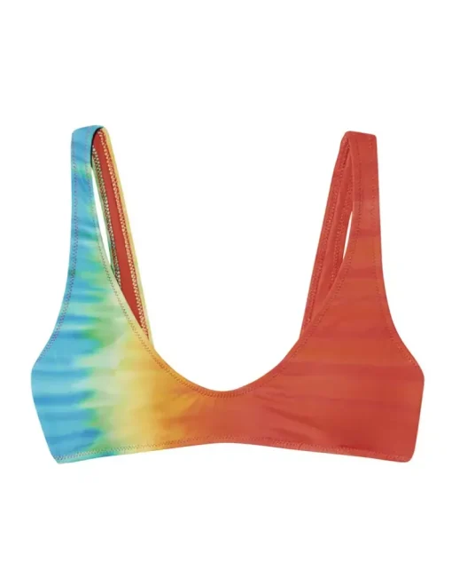 Kolorowa góra od bikini Trop Glow