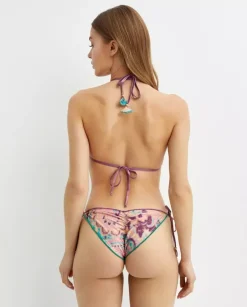 Kolorowy top od bikini Araku