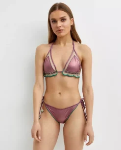 Kolorowy top od bikini Araku