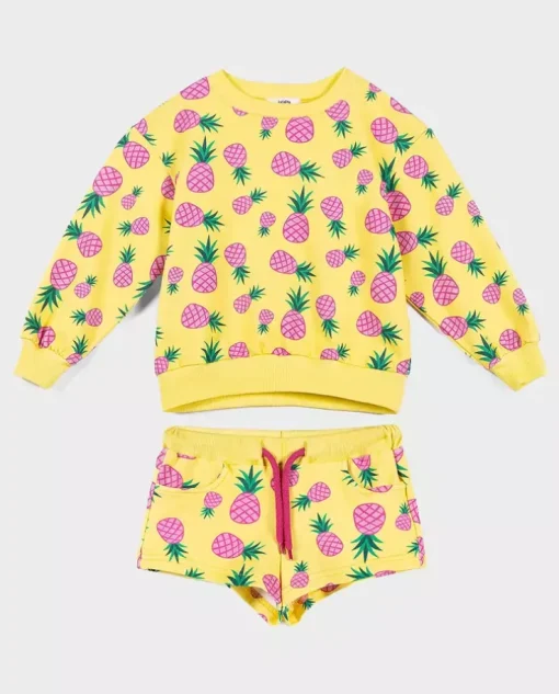 Komplet z printem Sweet Pineapple