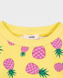 Komplet z printem Sweet Pineapple
