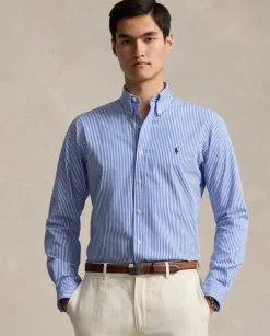 Koszula w paski Custom Fit