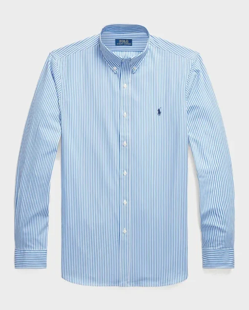 Koszula w paski Custom Fit