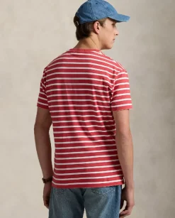 Koszulka w paski Custom Slim Fit