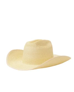 Kremowy kapelusz Small Brim Cowboy Hat