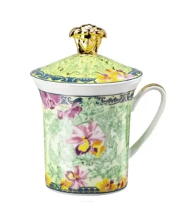 Kubek z przykrywką D.V.Floralia