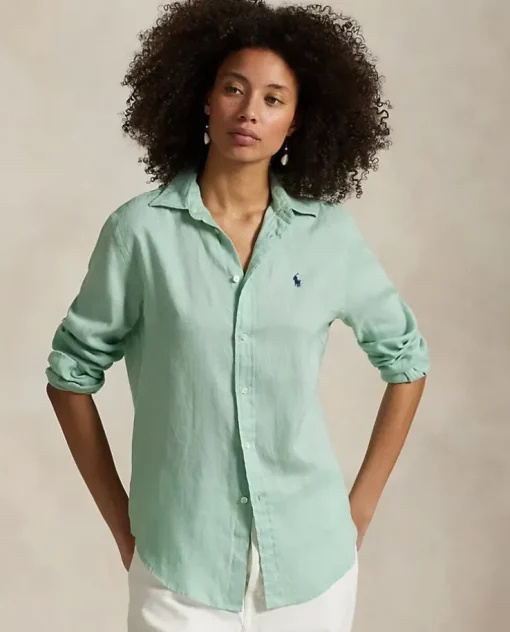 Lniana koszula Classic Fit