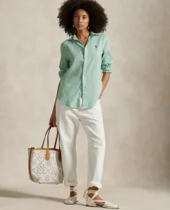Lniana koszula Classic Fit