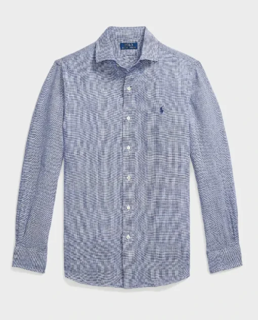 Lniana koszula Custom Fit